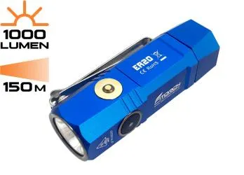 Фонарь FiTorch ER20 универсальный компактный (магнитная USB зарядка, магнит) синий