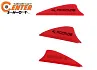Оперение Accmos Shield 1.7" (red)