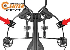 Запасные планки для плечей арбалета Ek HEX 430 черные