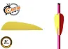 Оперение Ek 2.5" Yellow