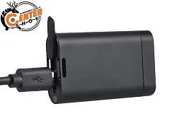 Фонарь брелок FiTorch K3 Lite (USB зарядка, 3 светодиода: красный, белый, УФ) синий