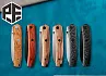 Складной нож Petrified Fish Patte V2 PF719COWODW
