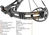 Лук блочный Sanlida Dragon 10 27-30" Black