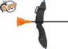 Стрела лучная фибергласс Centershot c присоской 26" оранжевая