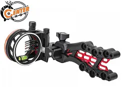 Прицел для блочного лука Truglo Hybrid 5 pin micro black