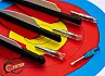 Хвостовик светящийся Centershot 7.62mm для арбалетных стрел красный 3шт.