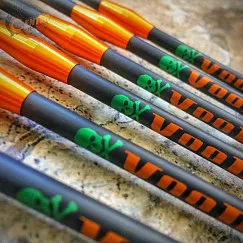 Стрела арбалетная карбоновая Victory Voodoo 20" Half Moon Nock 