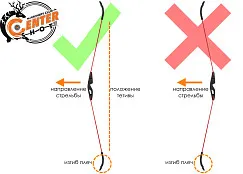 Лук детский классический Centershot Ace красный