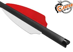 Стрела арбалетная карбоновая Centershot Bolt 16", оперение Q2i Fusion X-2 3", латунный инсерт