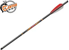 Стрела арбалетная карбоновая Centershot Bolt 16", оперение Q2i Fusion X-2 3", латунный инсерт