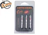 Хвостовик светящийся Centershot 6.2mm для лучных стрел красный 3шт.