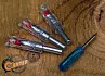 Хвостовик светящийся Centershot 7.62mm для арбалетных стрел синий 3шт.