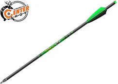 Стрела арбалетная карбоновая Centershot Toxic Carbon 16" Half Moon Nock