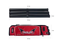 Колчан поясной Avalon TYRO 2.0 красный