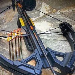 Стрела арбалетная карбоновая Victory Voodoo 22" Half Moon Nock