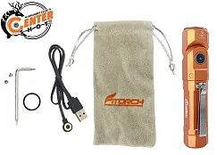 Фонарь FiTorch ER26 поворотный универсальный (магнитная USB зарядка) оранжевый