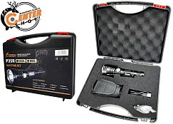 Фонарь FiTorch P35R KIT поисковый дальнобойный (USB зарядка, Power Bank, светофильтры)