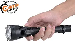 Фонарь FiTorch PR40 поисковый дальнобойный (USB зарядка, светофильтры)