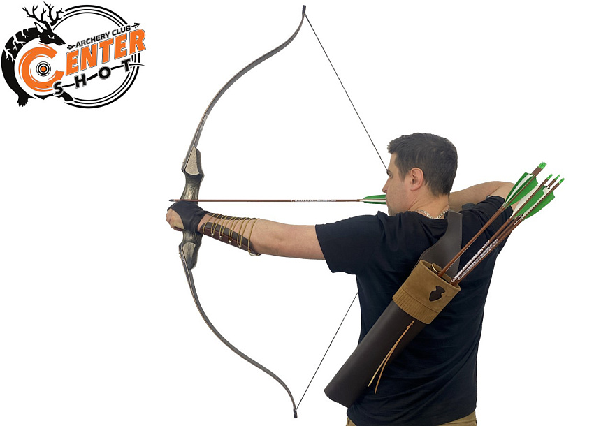 Лук традиционный Centershot Raven 60" 30#