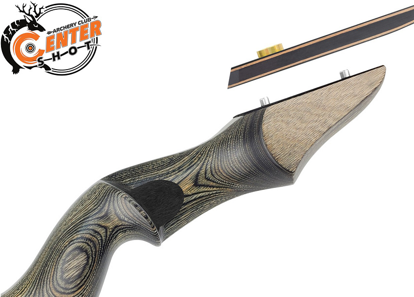 Лук традиционный Centershot Raven 60" 30#