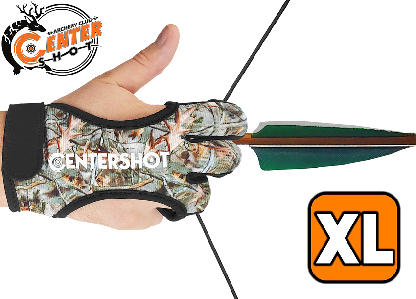 Перчатка для стрельбы из лука Centershot XL (камуфляж)